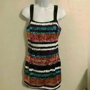 Sequin Mini Cocktail Party Concert Dress Taylor Swift Outfit Size Medium